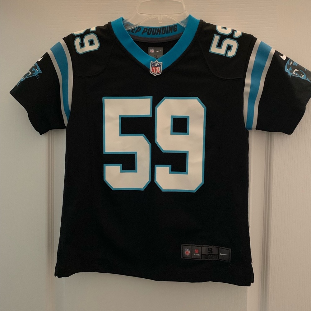 Nike NFL Carolina Panthers Kuechly Jersey- Kids S